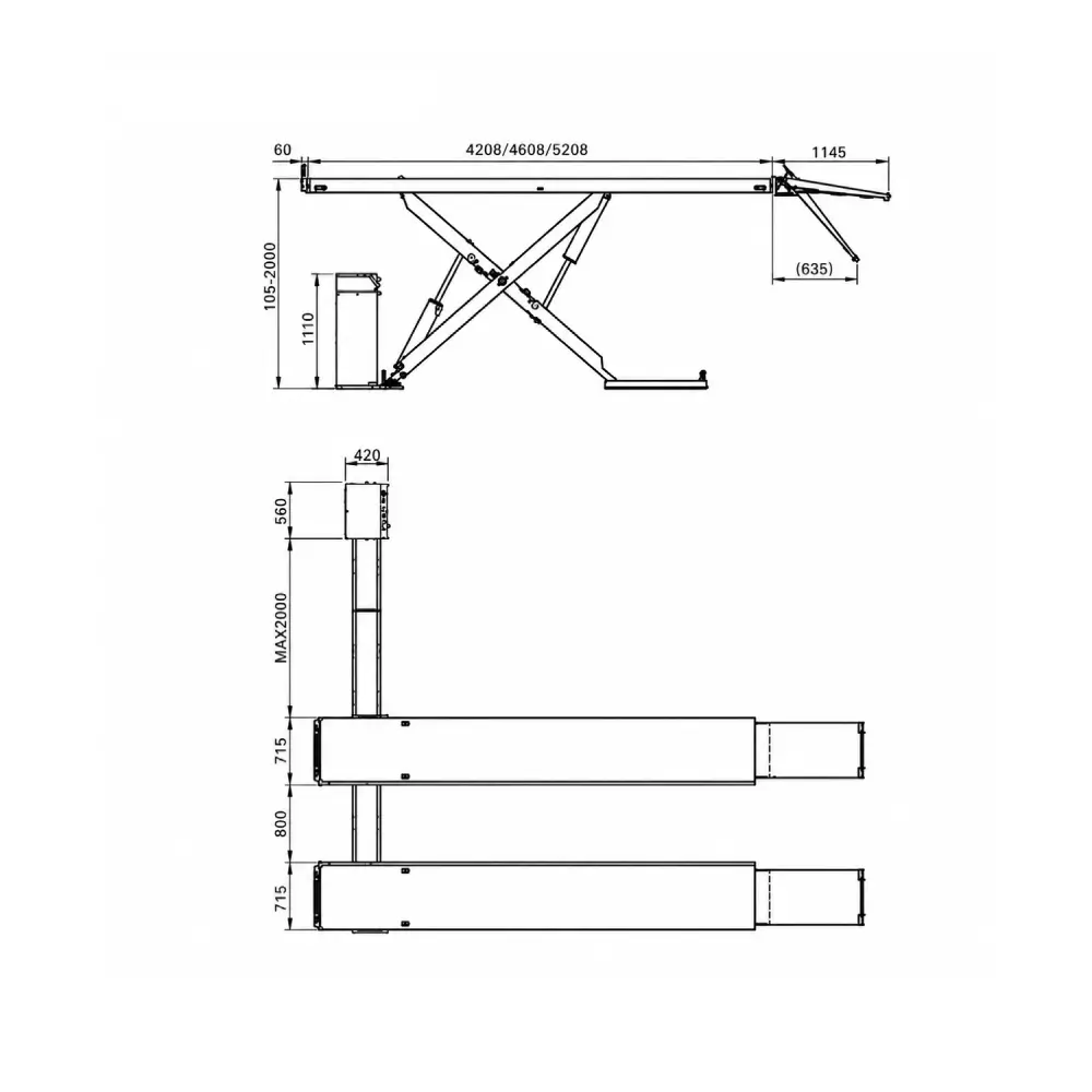 HPA SUPERLIFT 55/XC 5.5t Scissor Lift