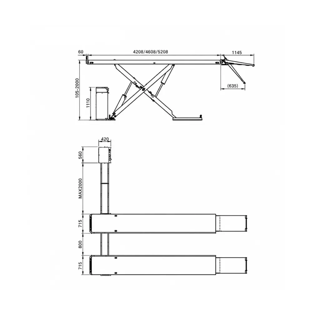 HPA SUPERLIFT 45/XC 4.5t Scissor Lift