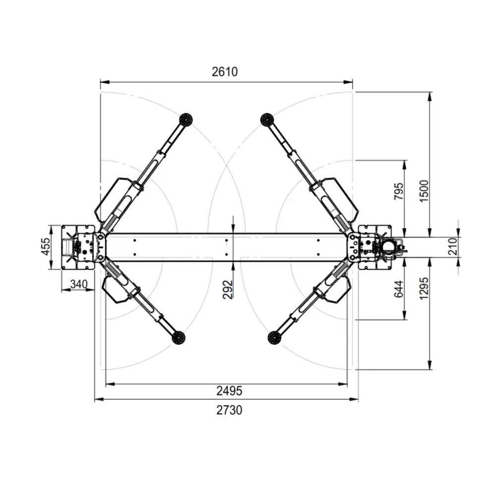 HPA P2C 245C B 4.5t Lift