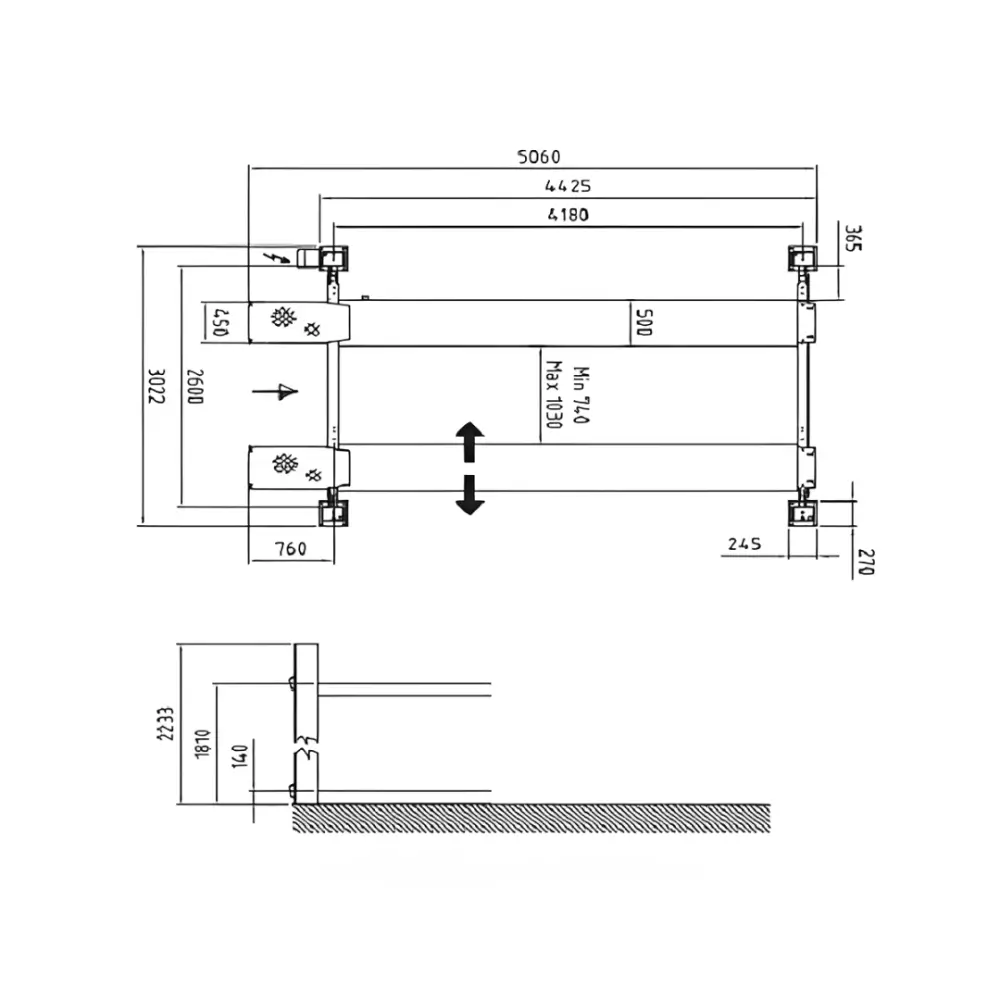 Autop Stenhoj Major 4026 4.0t 4 Post Lift