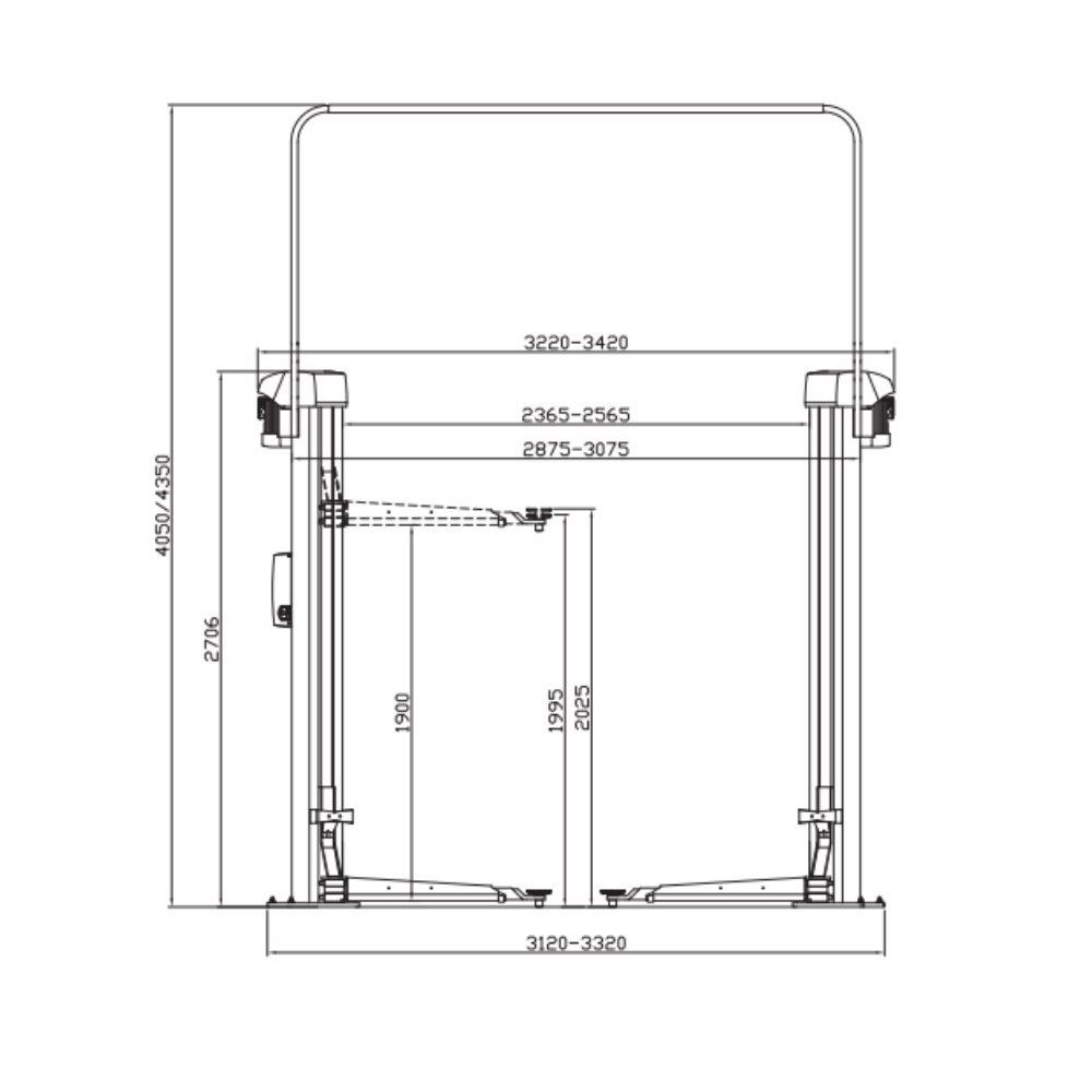 Autop Stenhoj 2-post Maestro 3.2 t Lift