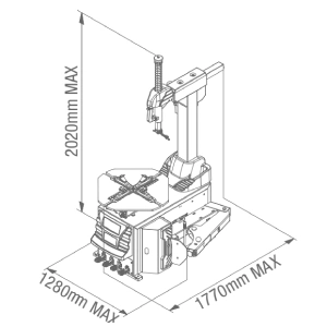 HPA M 51 Tire Changer