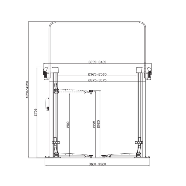 Autop Stenhoj 2-post Maestro 3.2 t Lift