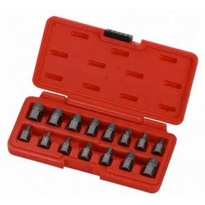 JTC-4639 15PCS SCREW EXTRACTOR SET
