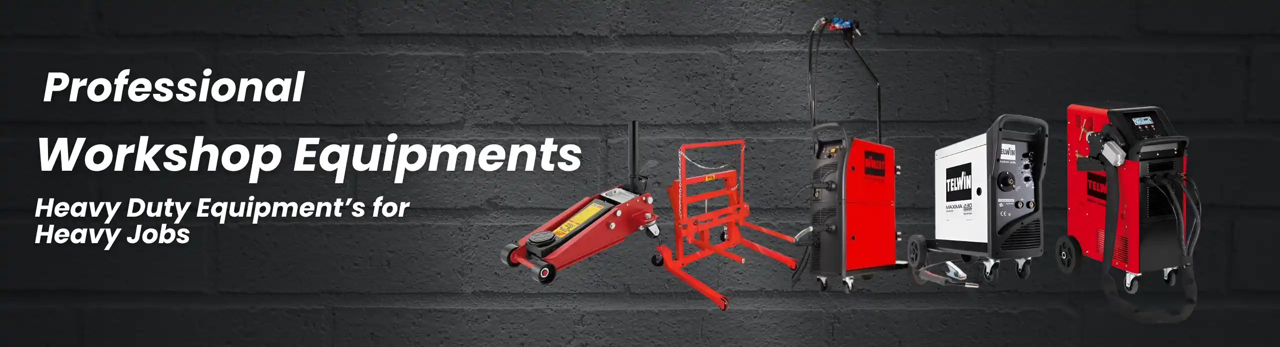 workshop equipments banner low size